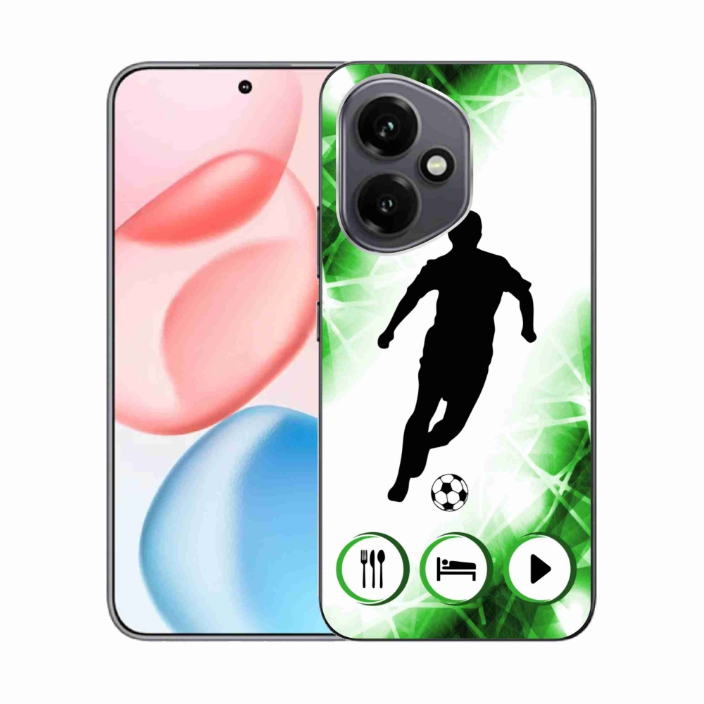 Gelový kryt mmCase na Honor 400 - fotbalista