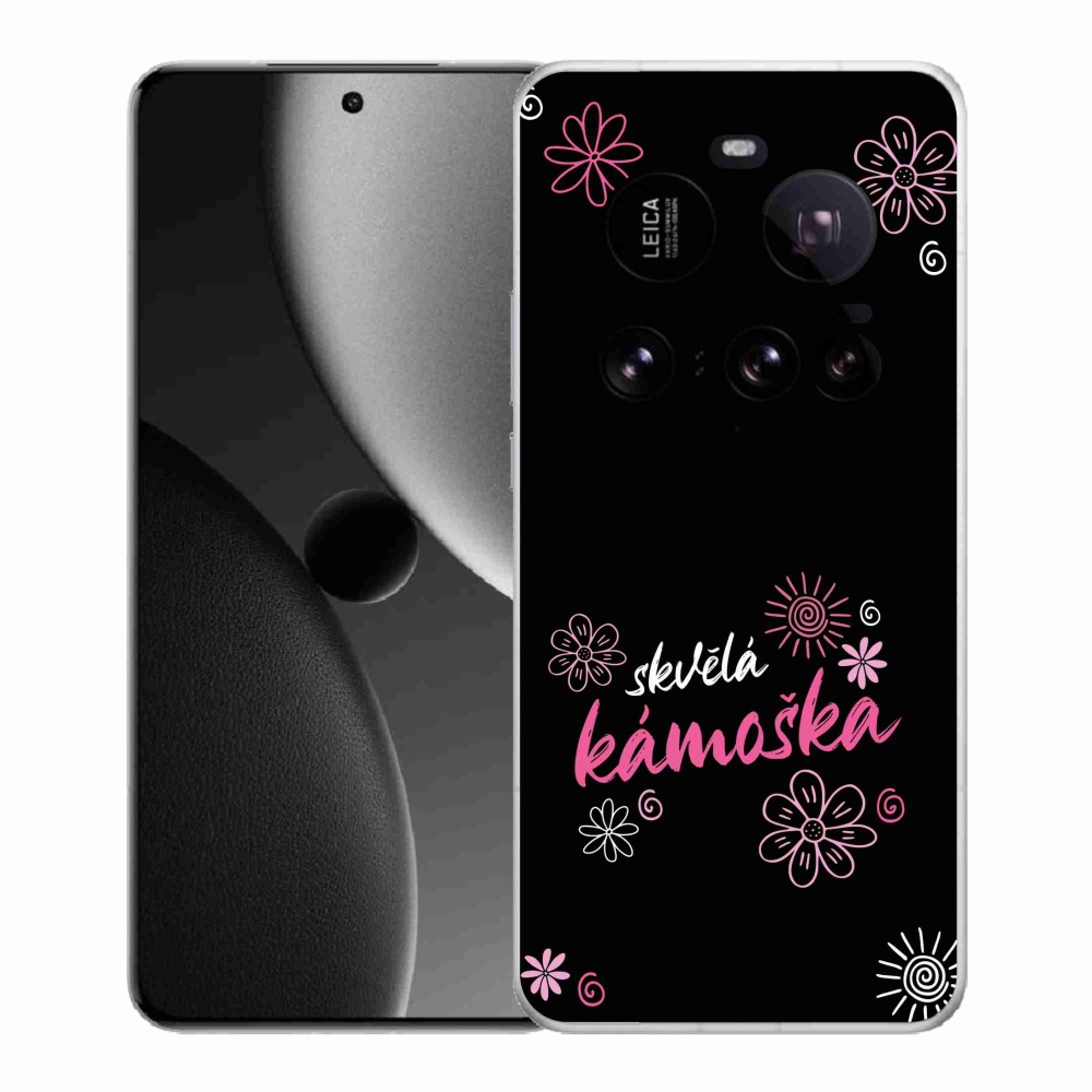 Gelový kryt mmCase na Xiaomi 15 Ultra - skvělá kámoška černé pozadí