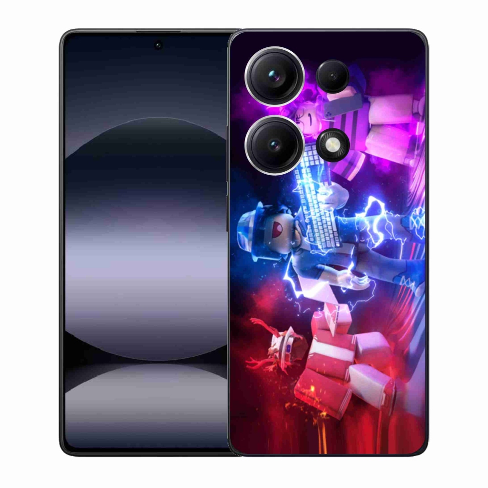 Gelový kryt mmCase na Xiaomi Redmi Note 14S - roblox