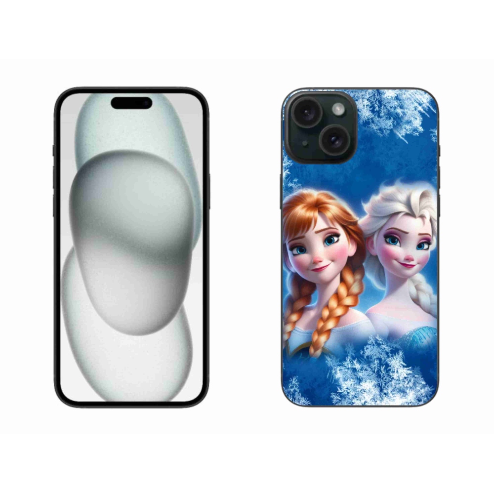 Gelový kryt mmCase na iPhone 15 Plus - ledové království 2