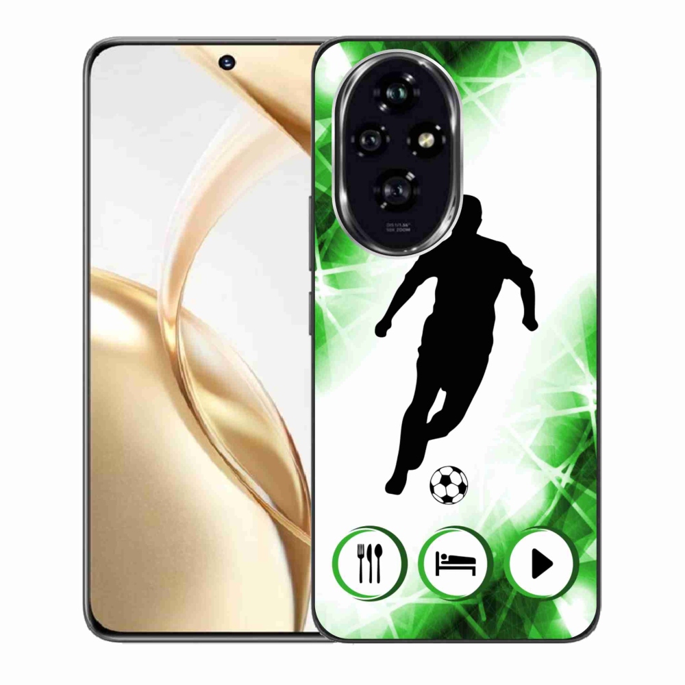 Gelový kryt mmCase na Honor 200 5G - fotbalista