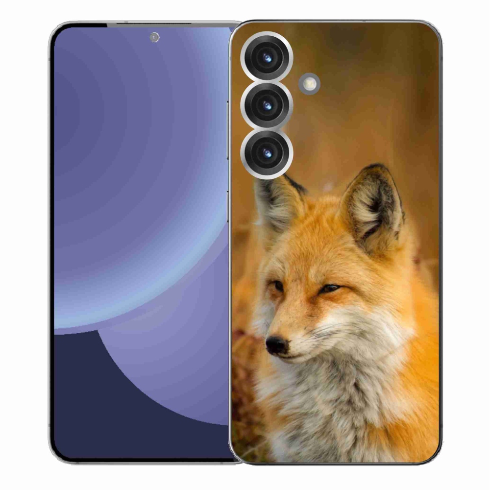 Gelový kryt mmCase na Samsung Galaxy S25+ - liška