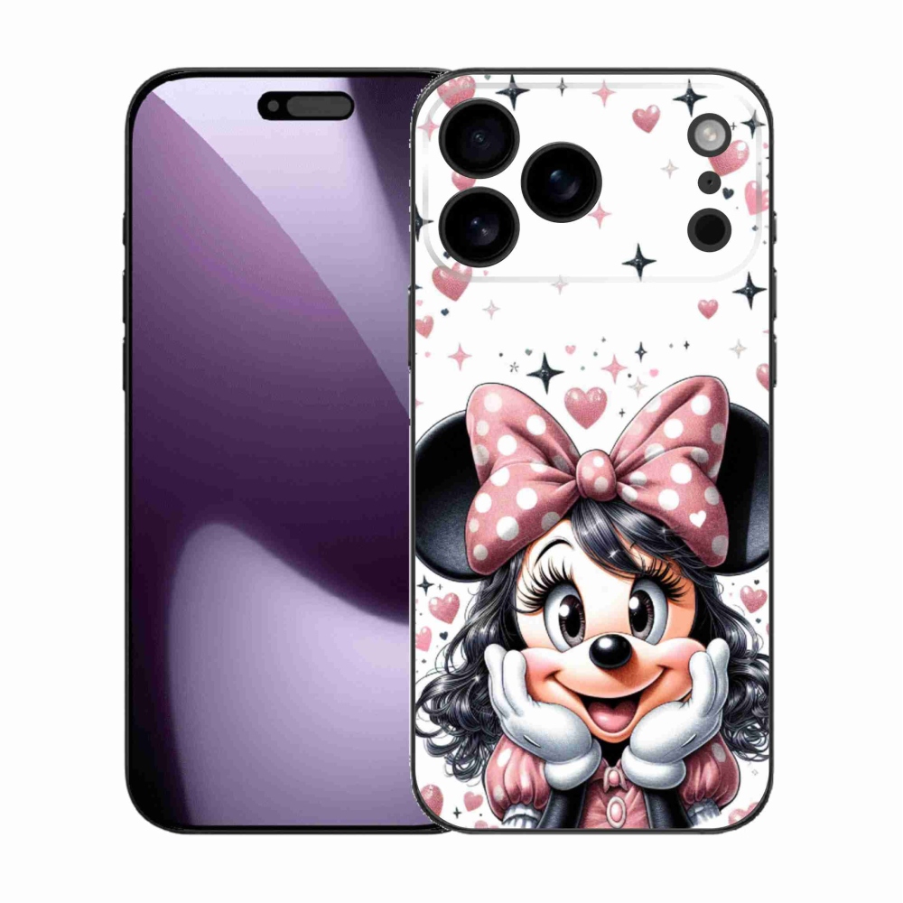 Gelový kryt mmCase na iPhone 17 Pro Max - minnie