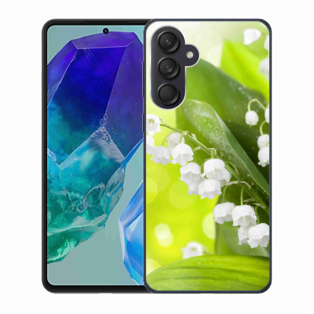 Gelový kryt mmCase na Samsung Galaxy M55 5G - konvalinka