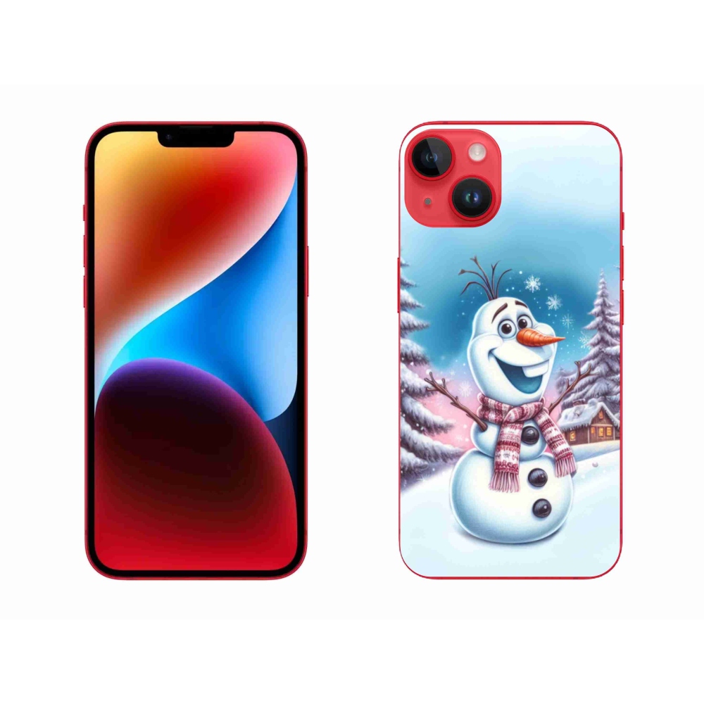 Gelový kryt mmCase na iPhone 14 Plus - ledové království