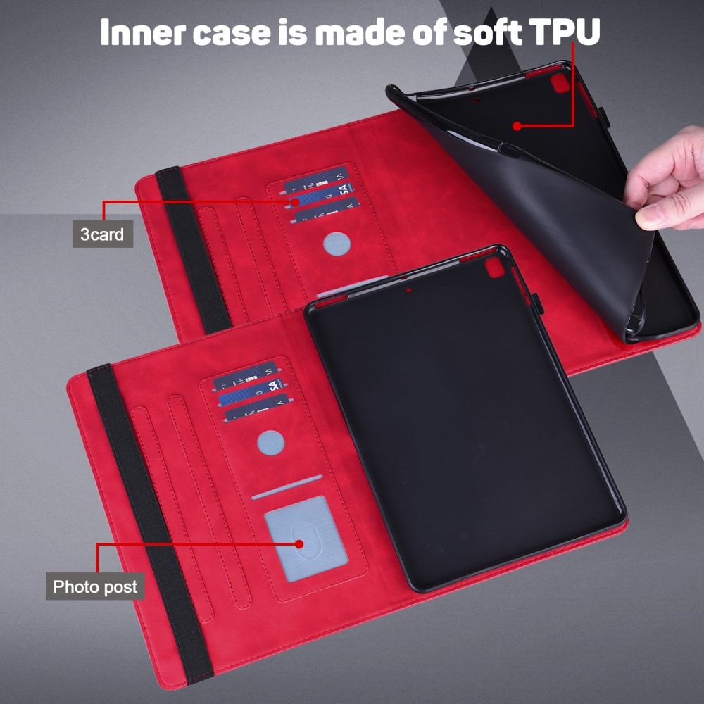 Imprint zavírací pouzdro na Xiaomi Pad 6 - červené