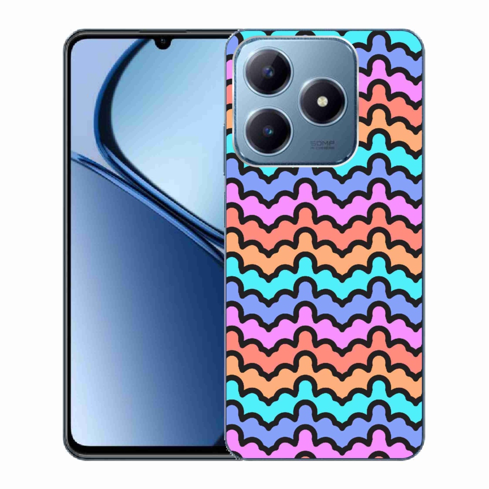 Gelový kryt mmCase na Realme C63 - abstraktní motiv 30