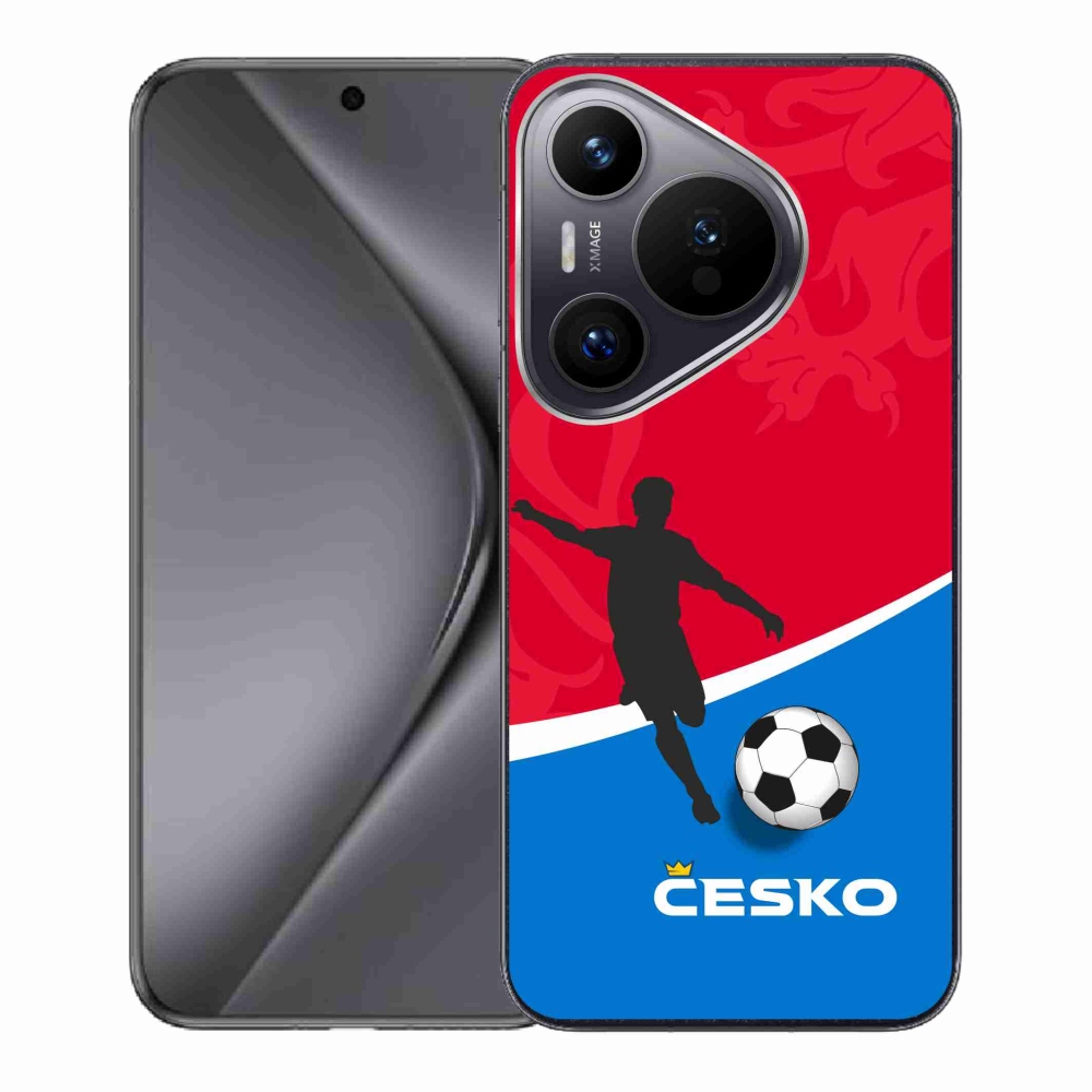 Gelový kryt mmCase na Huawei Pura 70 - fotbal Česko