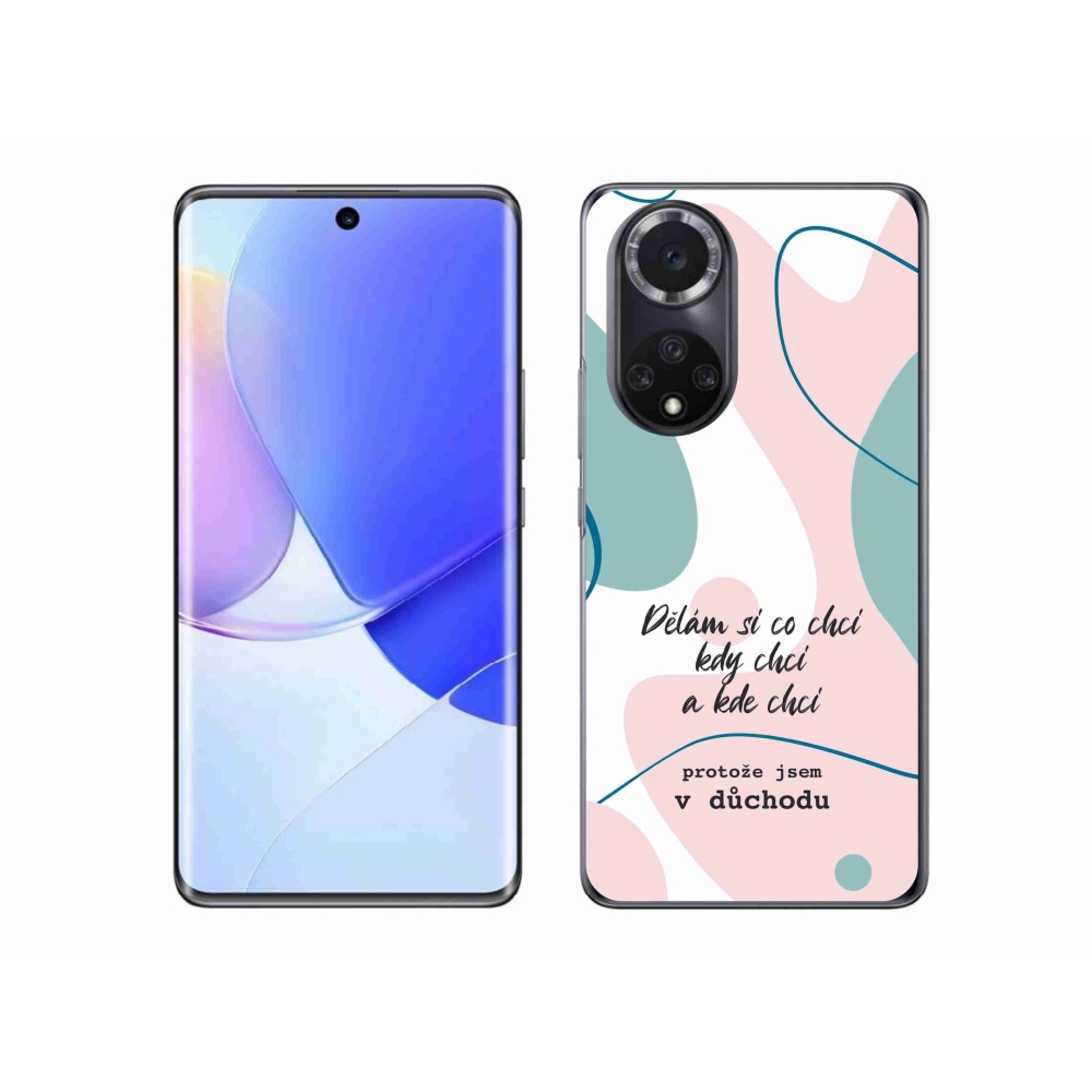Gelový kryt mmCase na Huawei Nova 9 - vtipný text 10 bílé pozadí