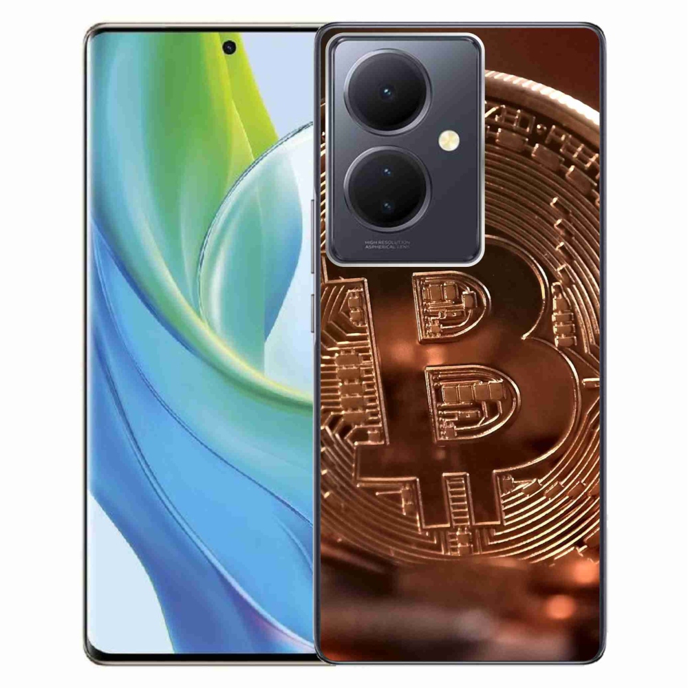 Gelový kryt mmCase na Vivo V29 Lite 5G - bitcoin