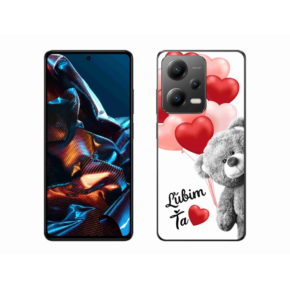 Gelový obal mmCase na mobil Xiaomi Redmi Note 12 Pro 5G - ľúbim ťa sk