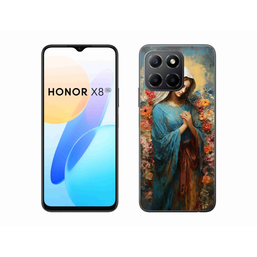 Gelový kryt mmCase na Honor X8 5G - svatá žena