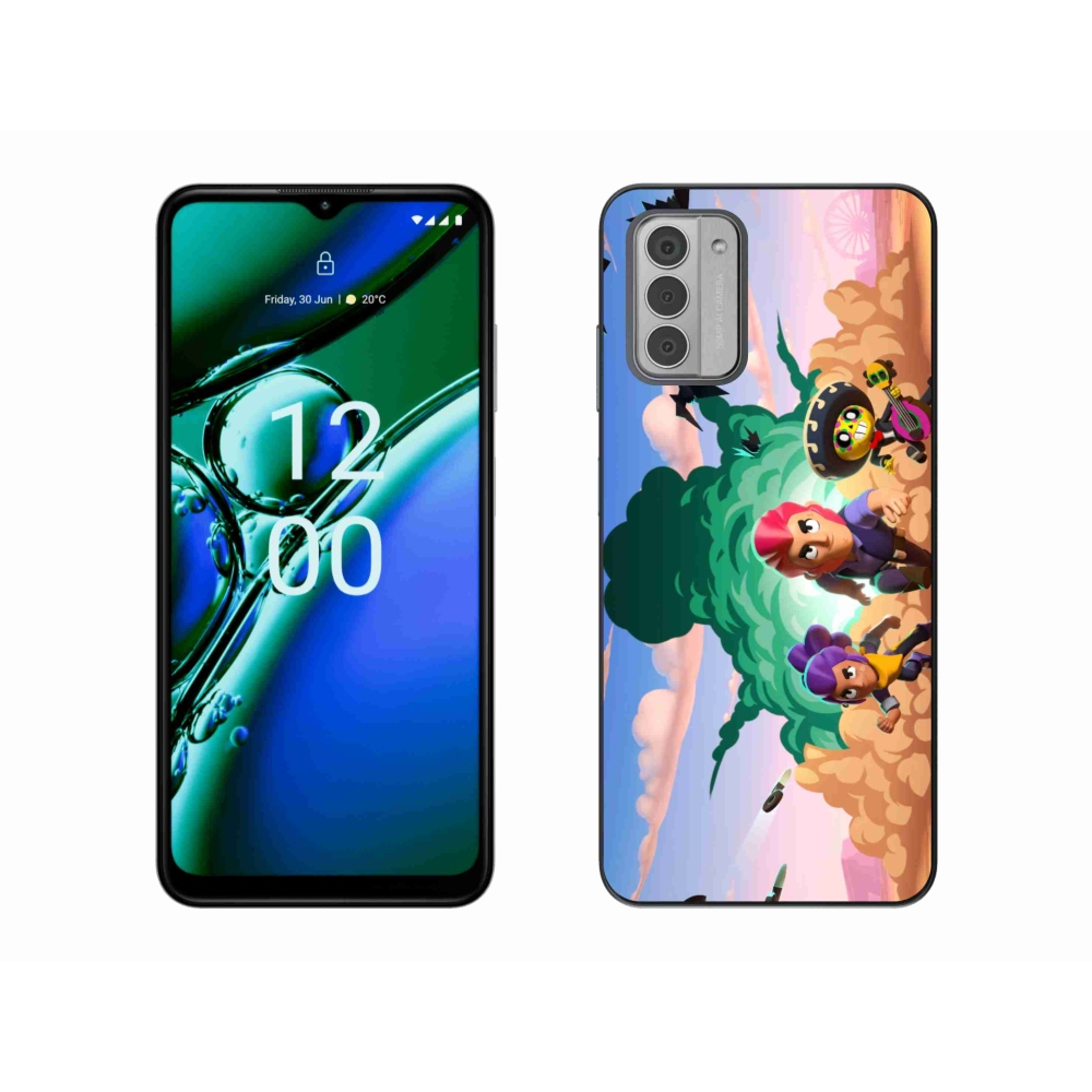 Gelový kryt mmCase na Nokia G42 - brawl stars