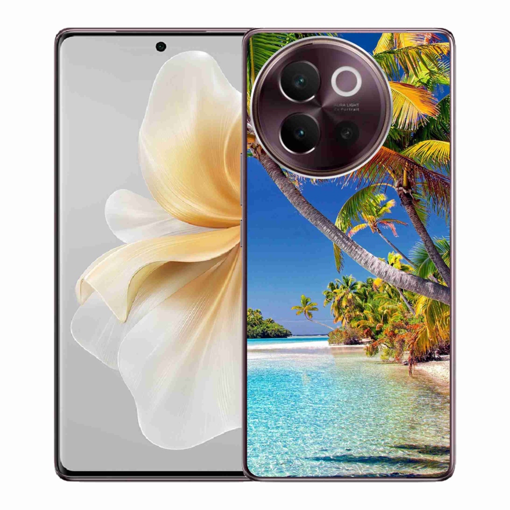 Gelový obal mmCase na Vivo V40 Lite 5G - mořská pláž