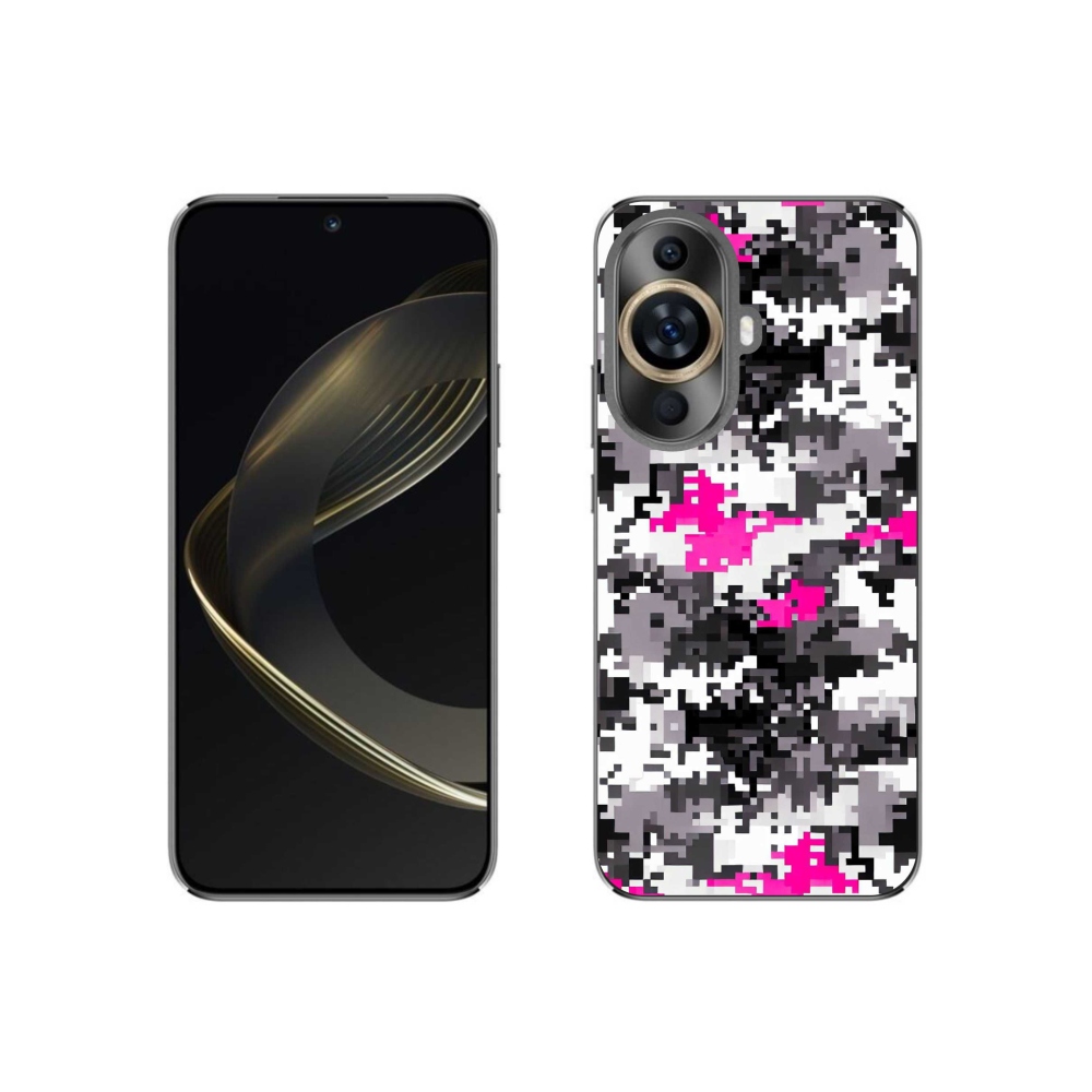 Gelový kryt mmCase na Huawei Nova 11 - maskáčový vzor 4