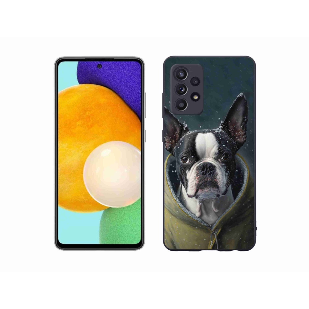 Gelový kryt mmCase na Samsung Galaxy A52s 5G - buldoček