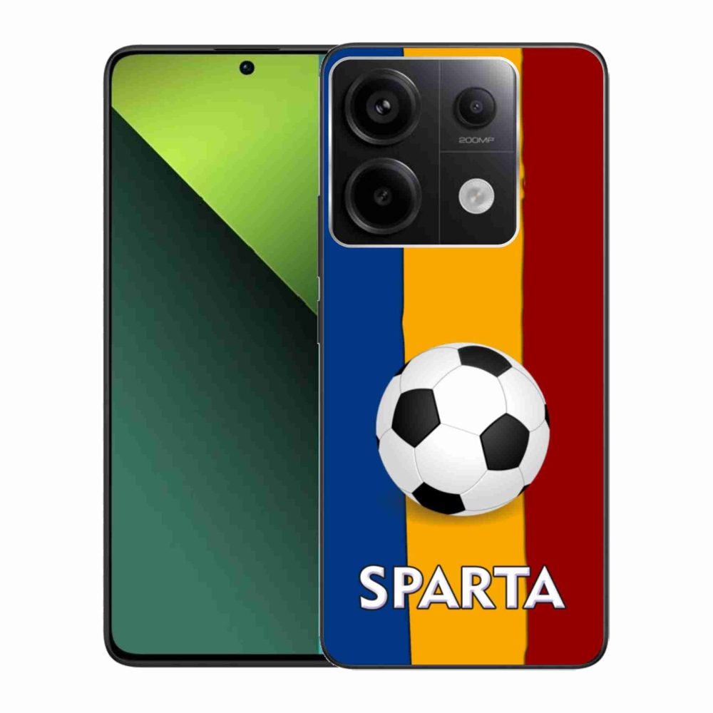 Gelový kryt mmCase na Xiaomi Redmi Note 13 Pro 5G/Poco X6 5G - fotbal 1