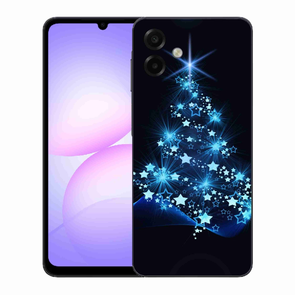 Gelový kryt mmCase na Samsung Galaxy A07 4G - vánoční stromek