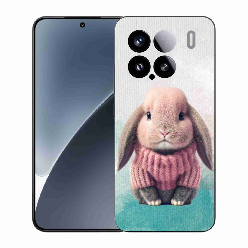 Gelový kryt mmCase na Xiaomi 15 - králíček ve svetru