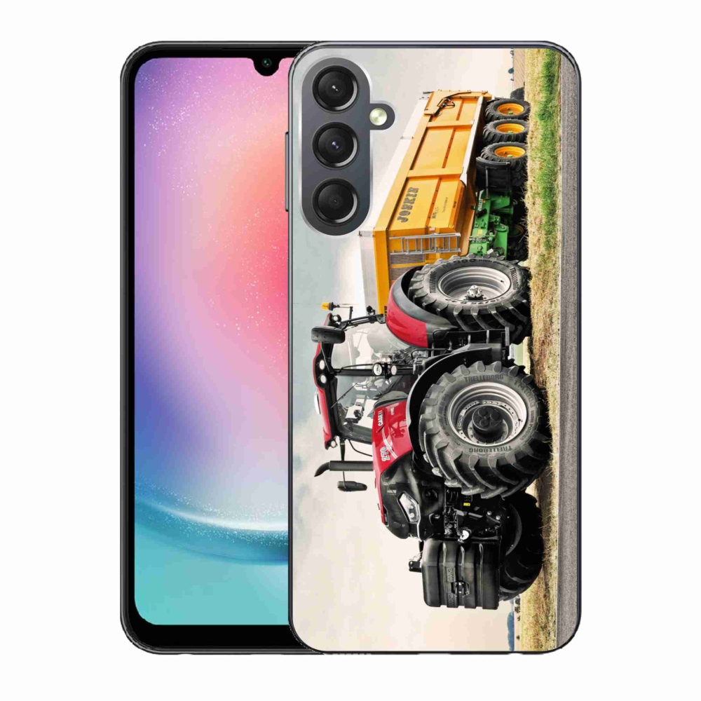 Gelový kryt mmCase na Samsung Galaxy A24 - traktor 3