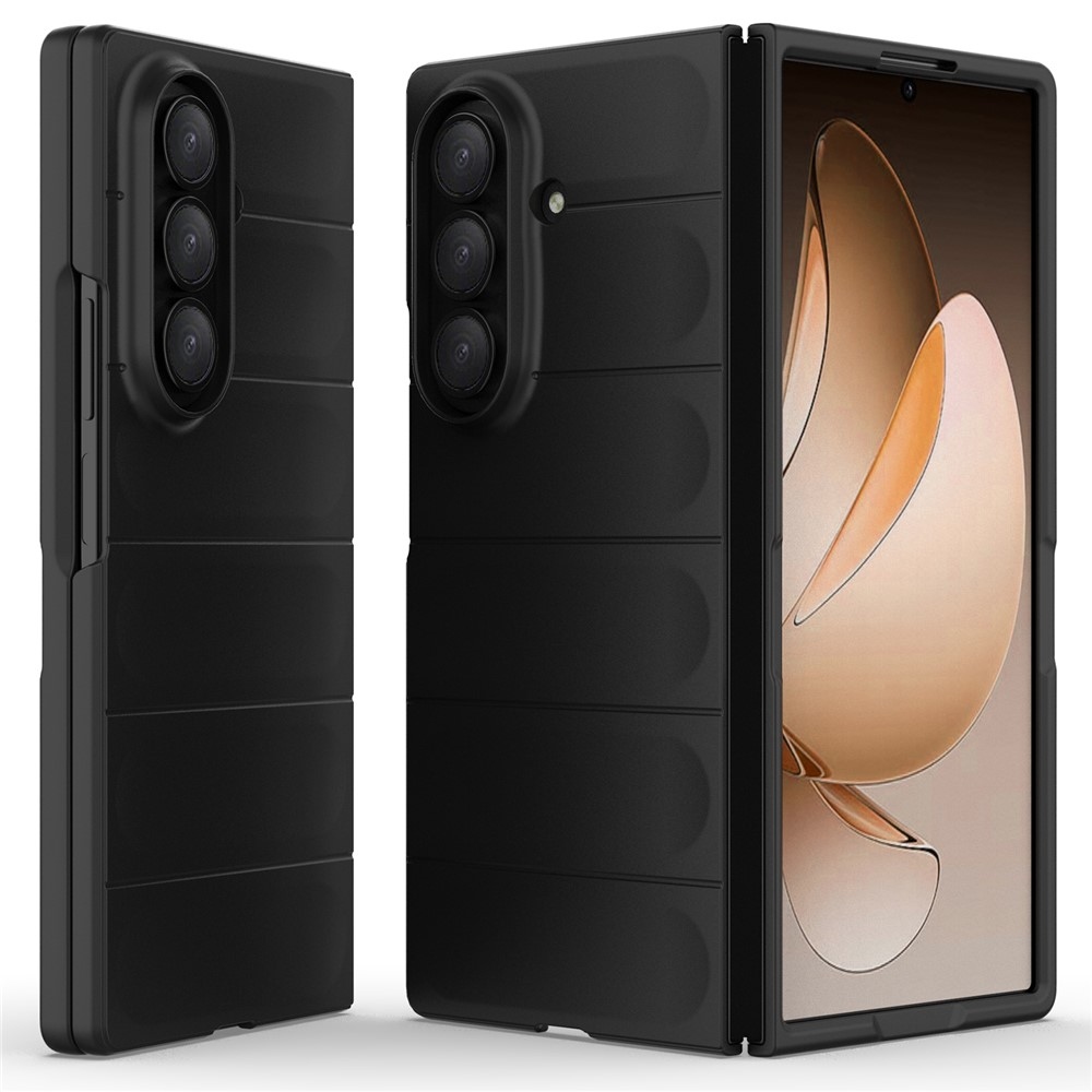 Rugg odolný gelový obal na Samsung Galaxy Z Fold7 5G - černý