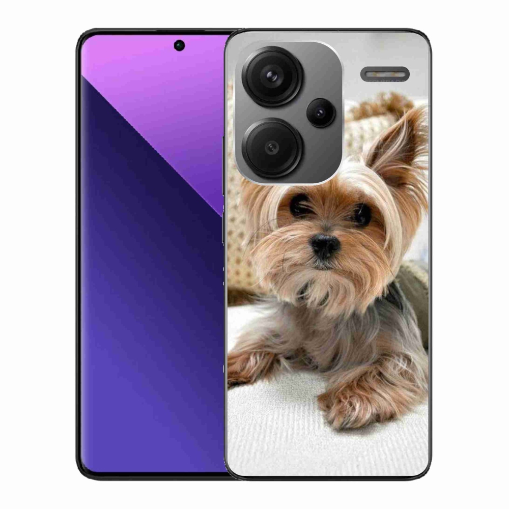 Gelový obal mmCase na Xiaomi Redmi Note 13 Pro+ 5G - jorkšír 5