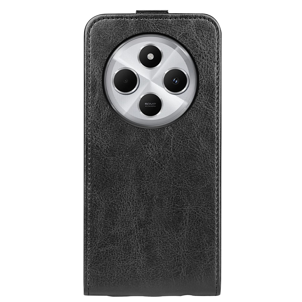 Vertical knížkové pouzdro na Xiaomi Redmi 14C/Poco C75 - černé