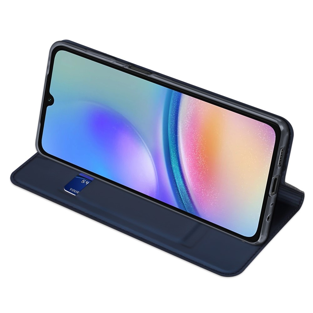 DUX knížkové pouzdro na Samsung Galaxy A05s - tmavěmodré