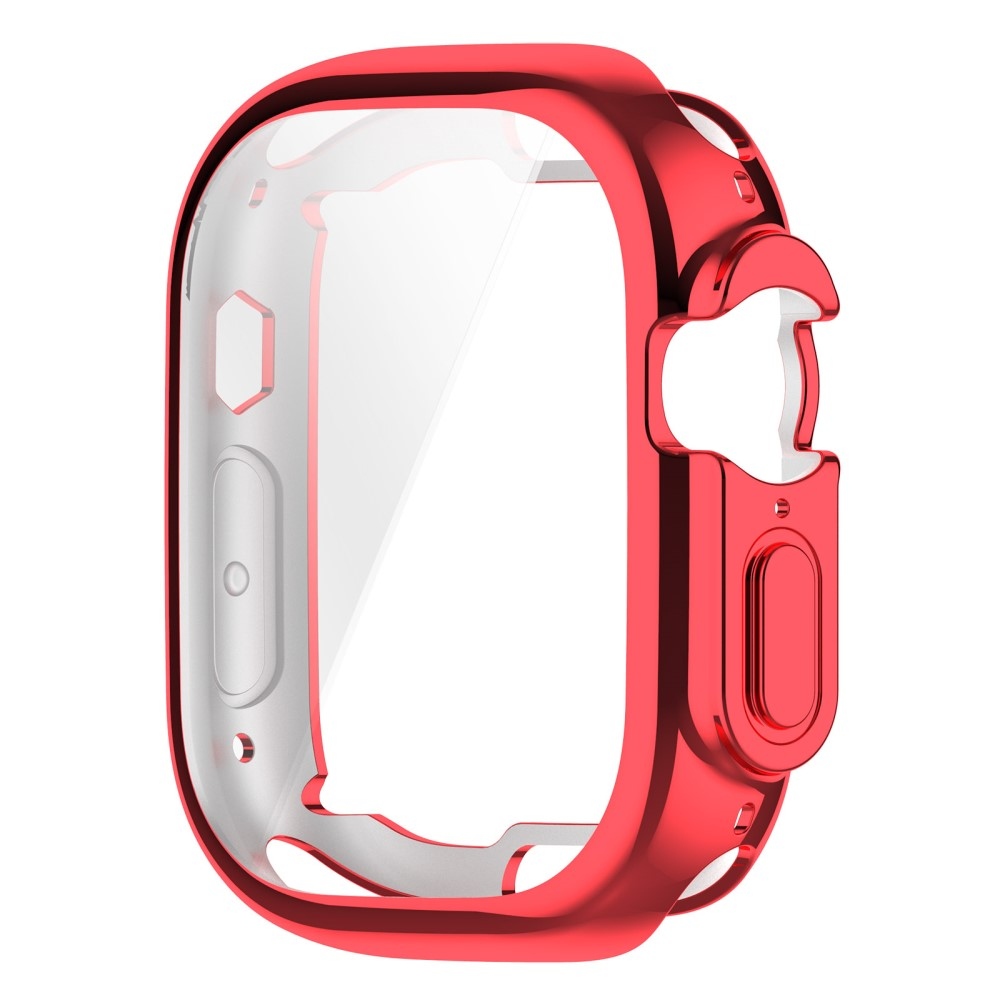 Soft nasazovací gelové ochranné pouzdro pro Apple Watch Ultra/Ultra 2 49 mm - červené
