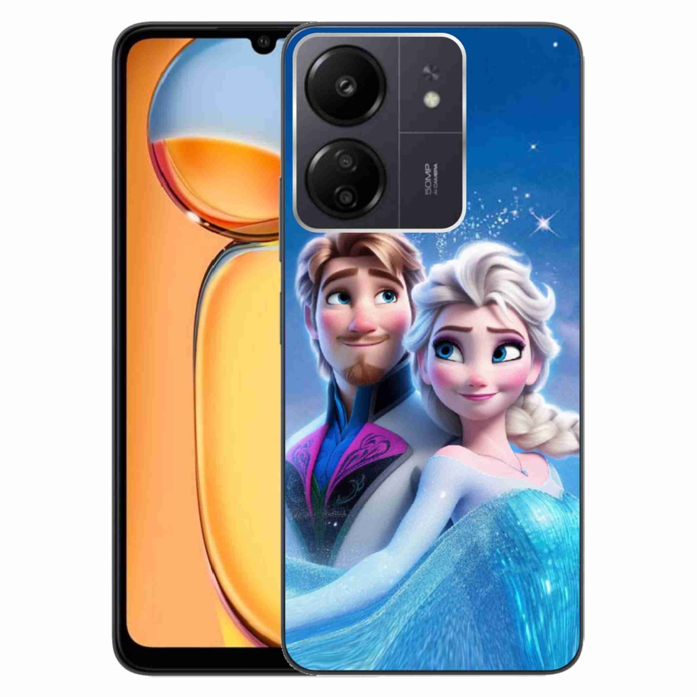 Gelový kryt mmCase na Xiaomi Poco C65/Redmi 13C - ledové království 1