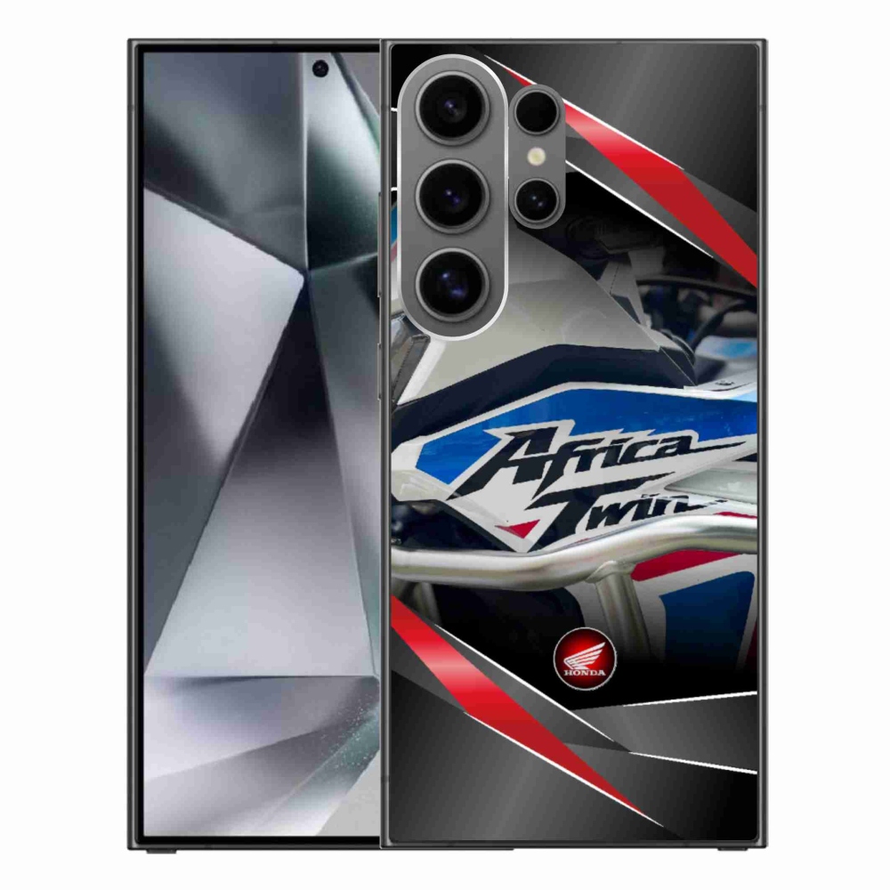 Gelový kryt mmCase na Samsung Galaxy S24 Ultra - motorka honda