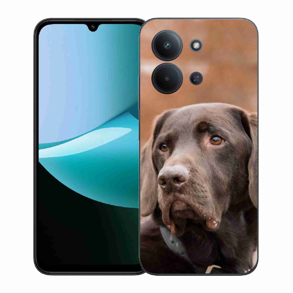 Gelový kryt mmCase na Xiaomi Redmi 15C 4G (171mm)/Poco C85 4G (171mm) - hnědý labrador