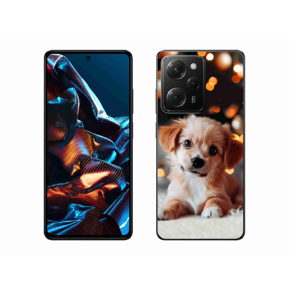 Gelový kryt mmCase na Xiaomi Poco X5 Pro 5G - štěňátko