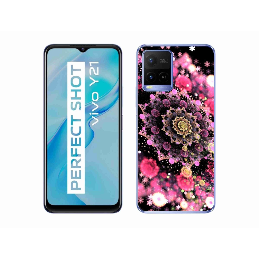 Gelový kryt mmCase na Vivo Y21/Y21s/Y33s - abstrakt 21