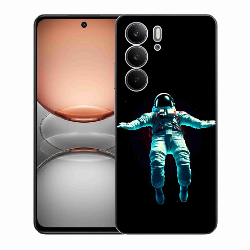 Gelový kryt mmCase na Realme C75 - kosmonaut