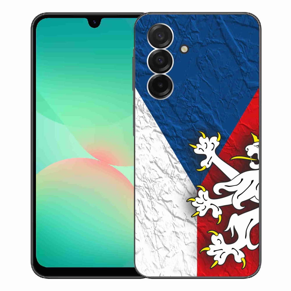 Gelový kryt mmCase na Samsung Galaxy A26 5G - česká vlajka 1