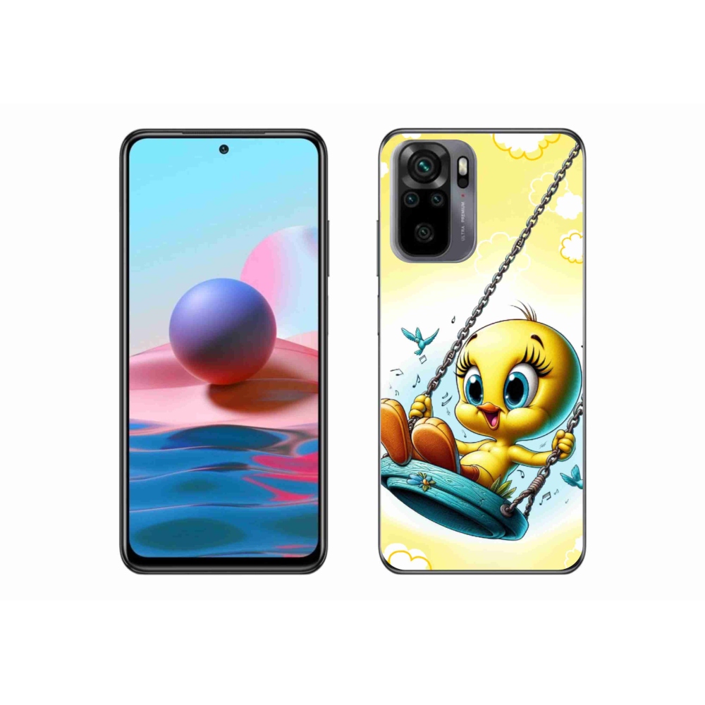 Gelový kryt mmCase na Xiaomi Redmi Note 10 4G - tweety