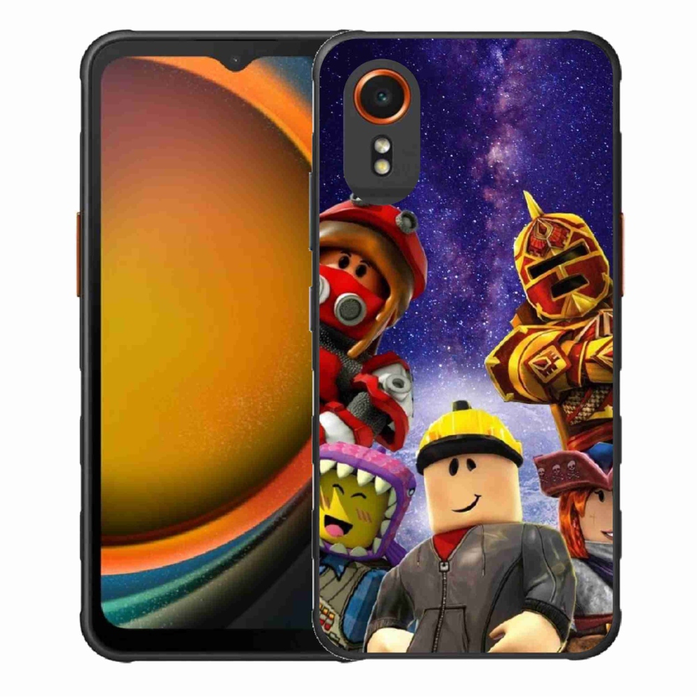 Gelový kryt mmCase na Samsung Galaxy Xcover 7 - roblox 3