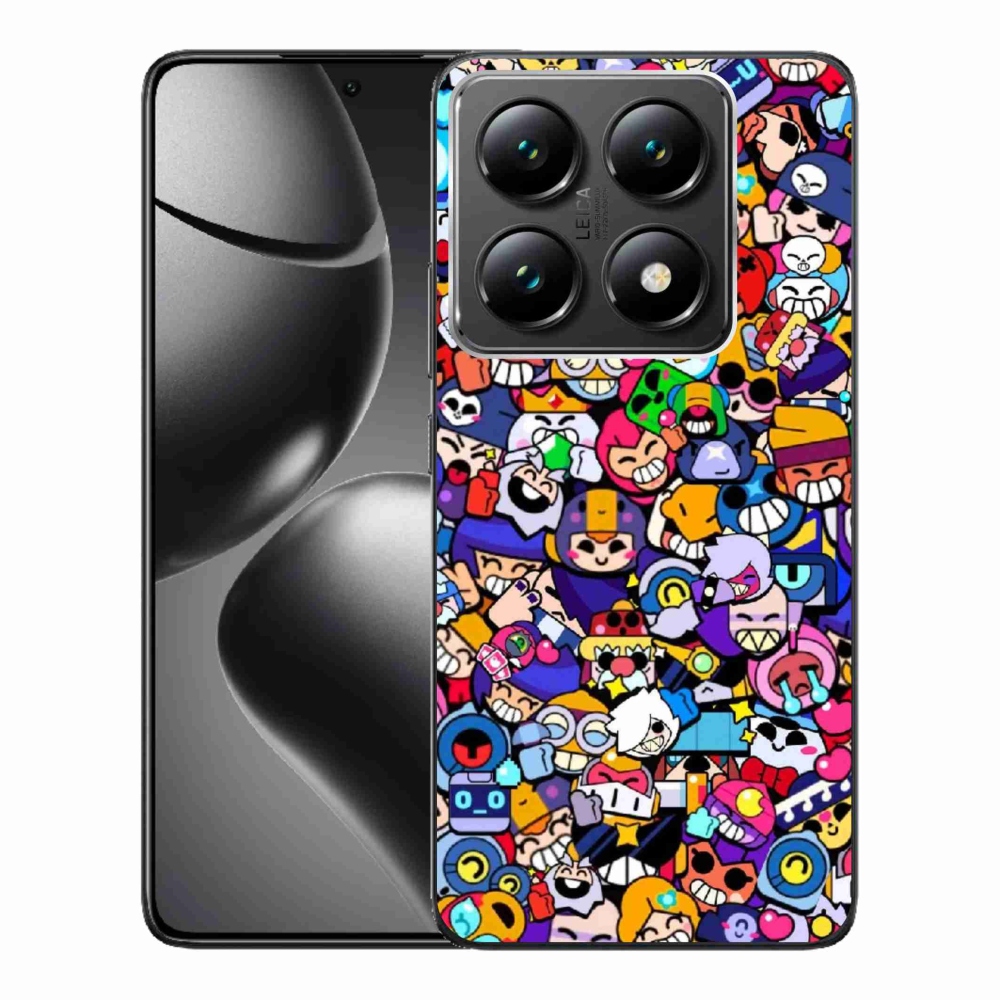 Gelový kryt mmCase na Xiaomi 14T Pro - brawl stars 2