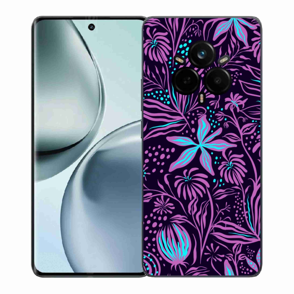 Gelový kryt mmCase na Realme 14 Pro+ 5G - květiny 2