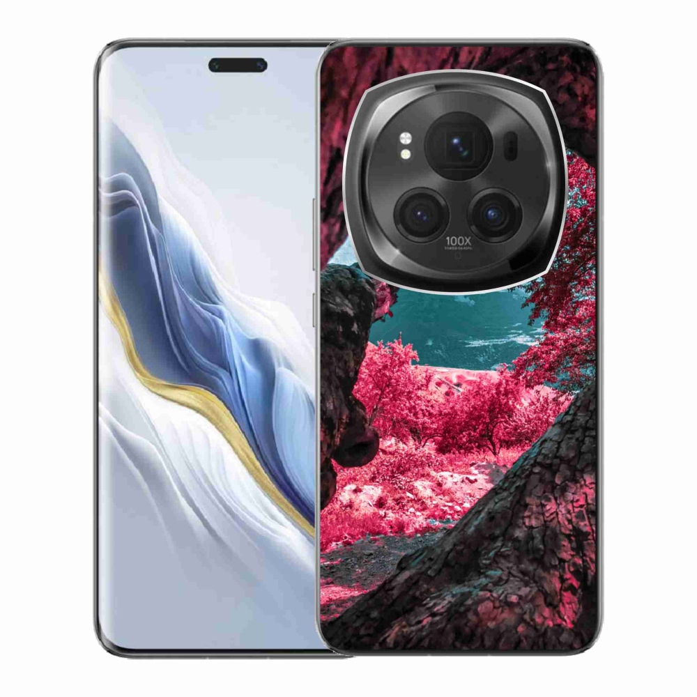 Gelový kryt mmCase na Honor Magic 6 Pro 5G - výhled na hory