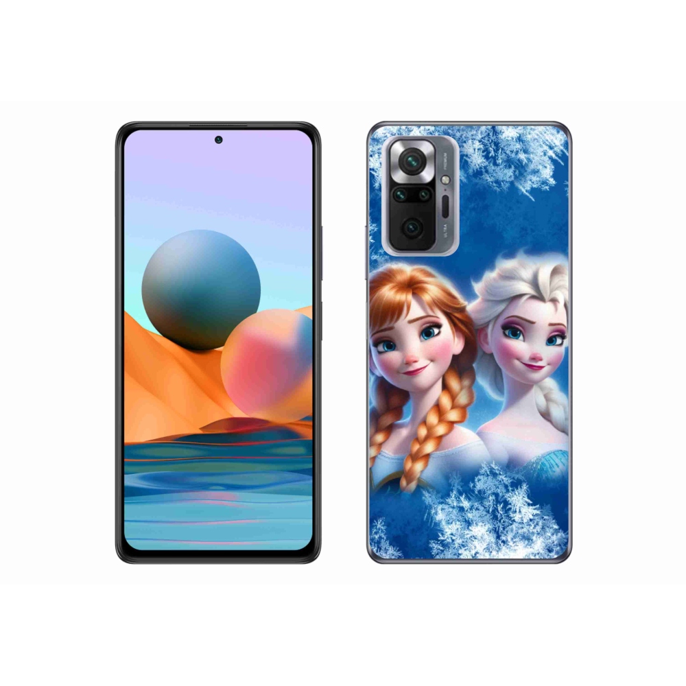 Gelový kryt mmCase na Xiaomi Redmi Note 10 Pro - ledové království 2
