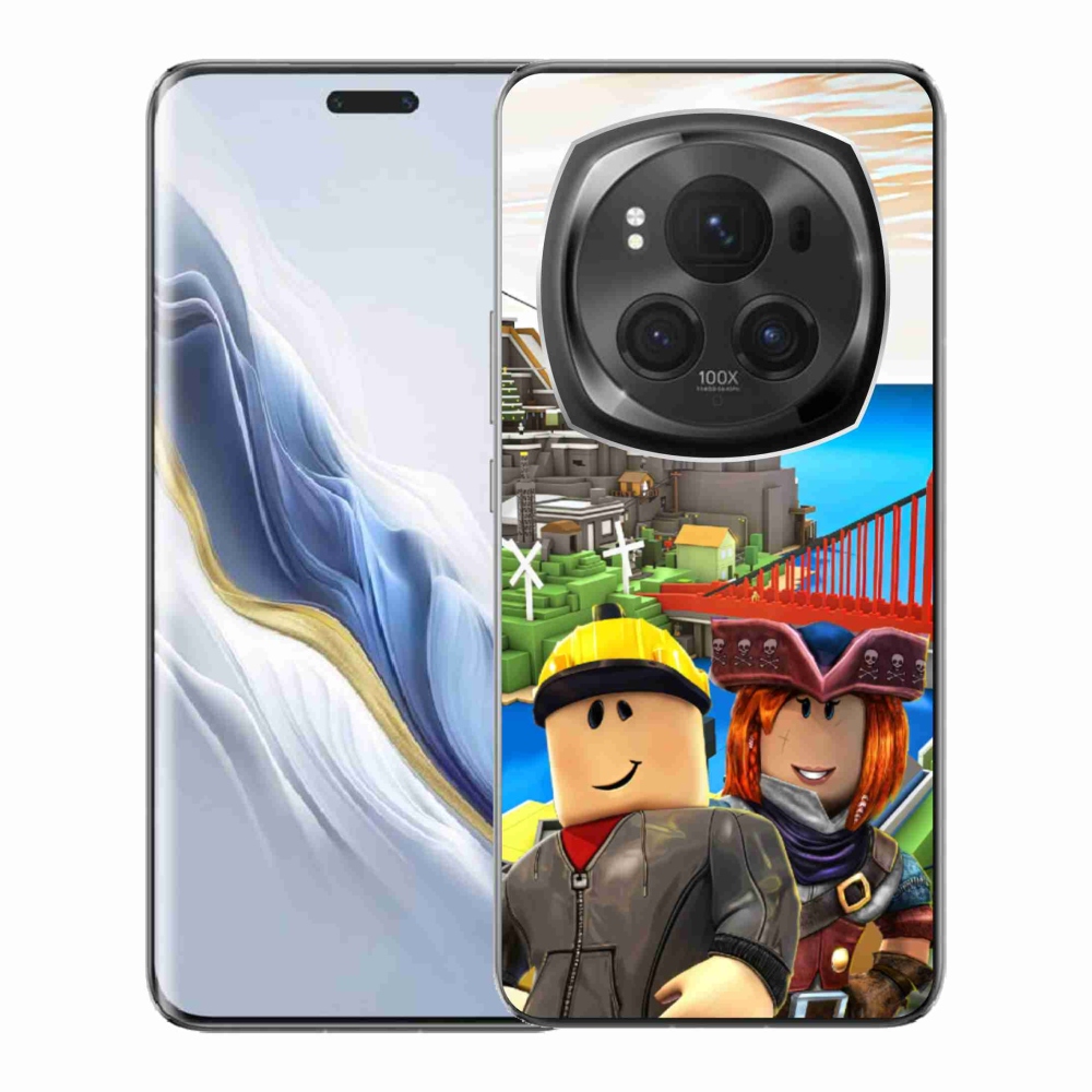 Gelový kryt mmCase na Honor Magic 6 Pro 5G - roblox 1