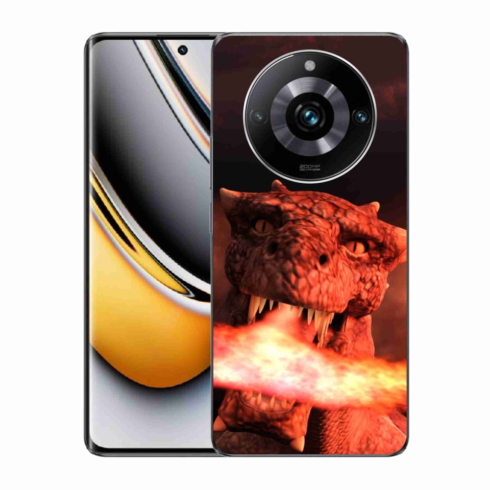 Gelový kryt mmCase na Realme 11 Pro/11 Pro+ - drak