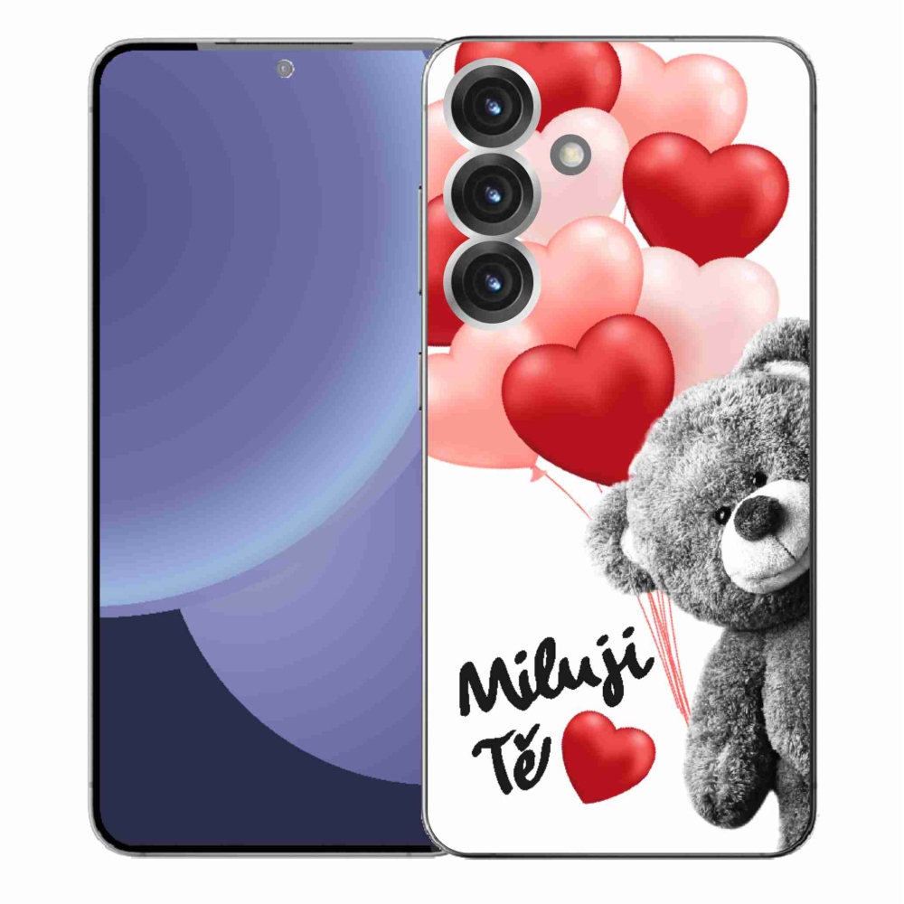Gelový kryt mmCase na Samsung Galaxy S25+ - miluji Tě