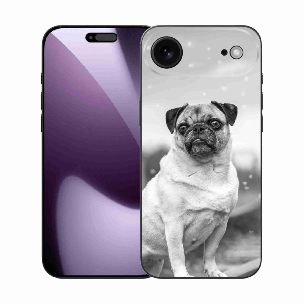 Gelový kryt mmCase na iPhone 17 Air - mops