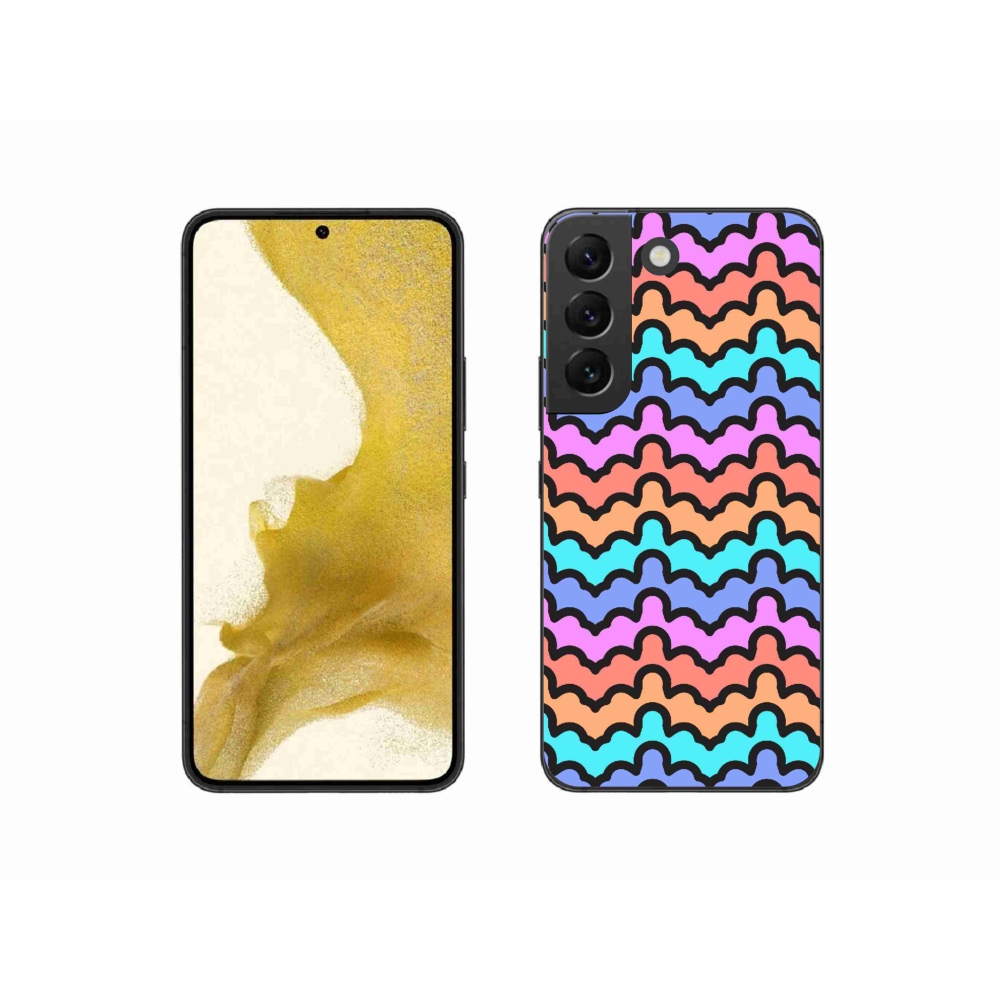 Gelový kryt mmCase na Samsung Galaxy S22 5G - abstraktní motiv 30