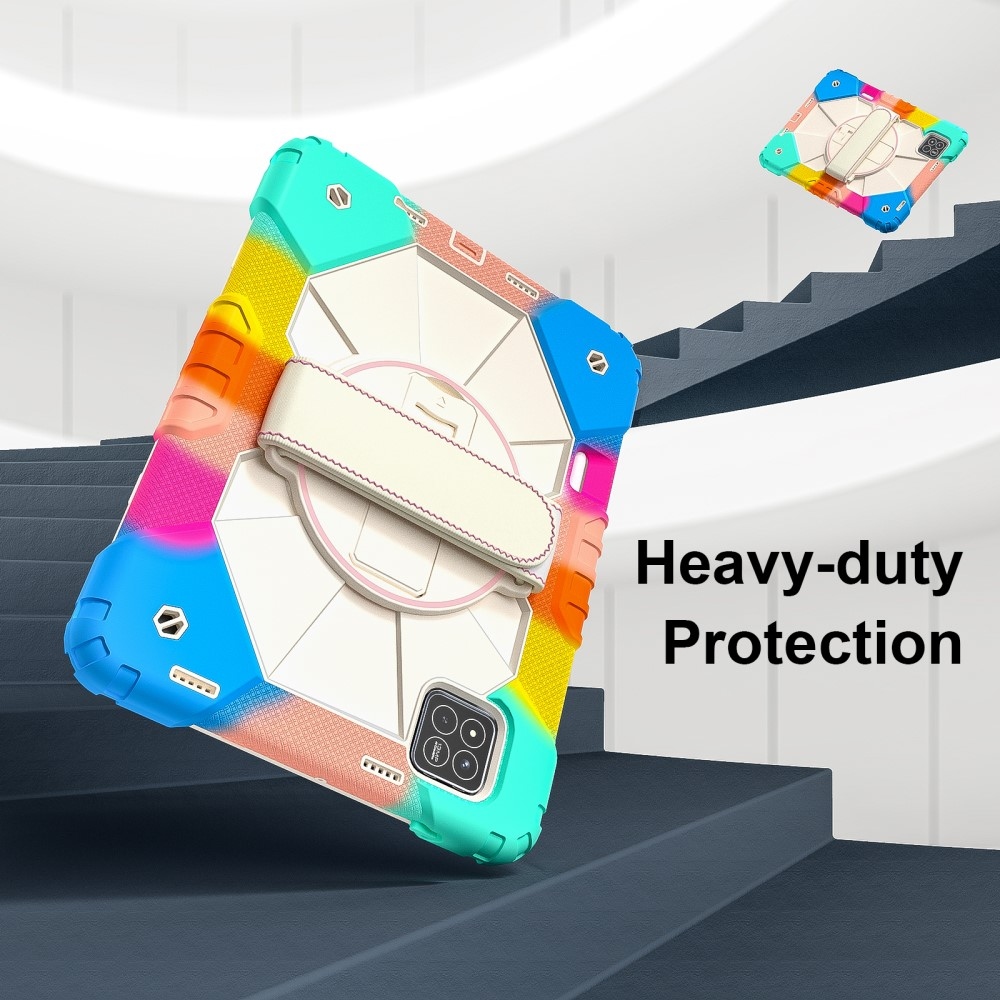 Strap odolný kryt s držákem na ruku a ramenním popruhem na Xiaomi Pad 7/7 Pro - barevný