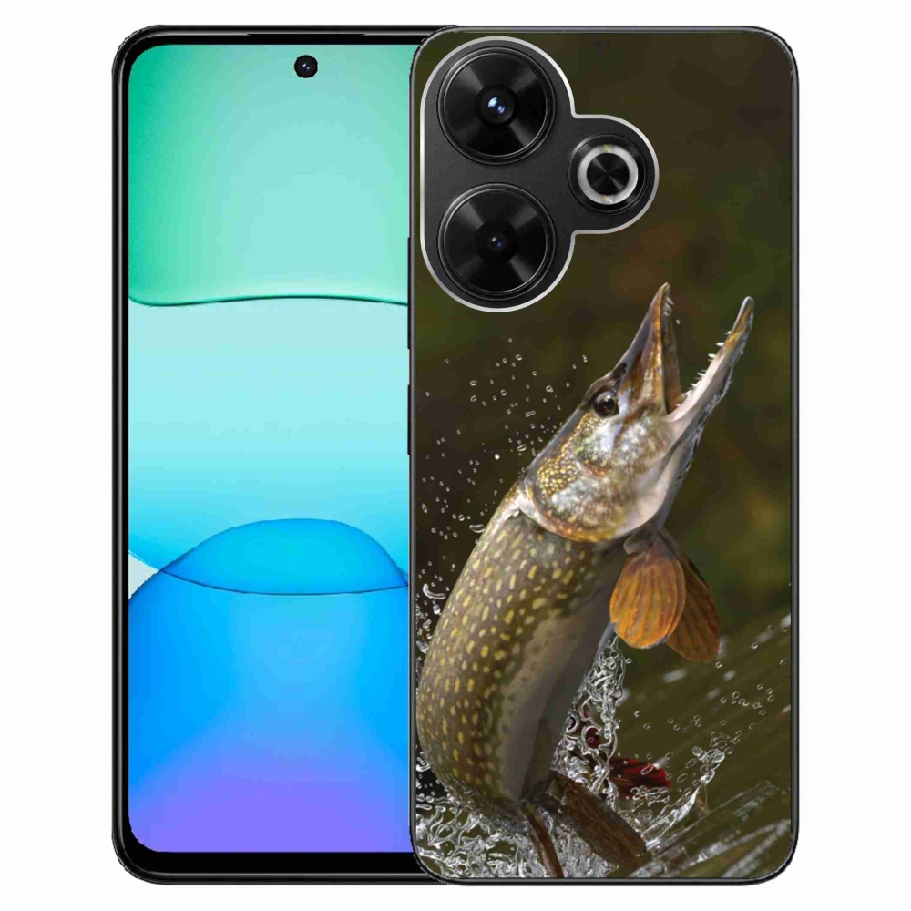 Gelový obal mmCase na Xiaomi Redmi 13 4G/Poco M6 4G - štika