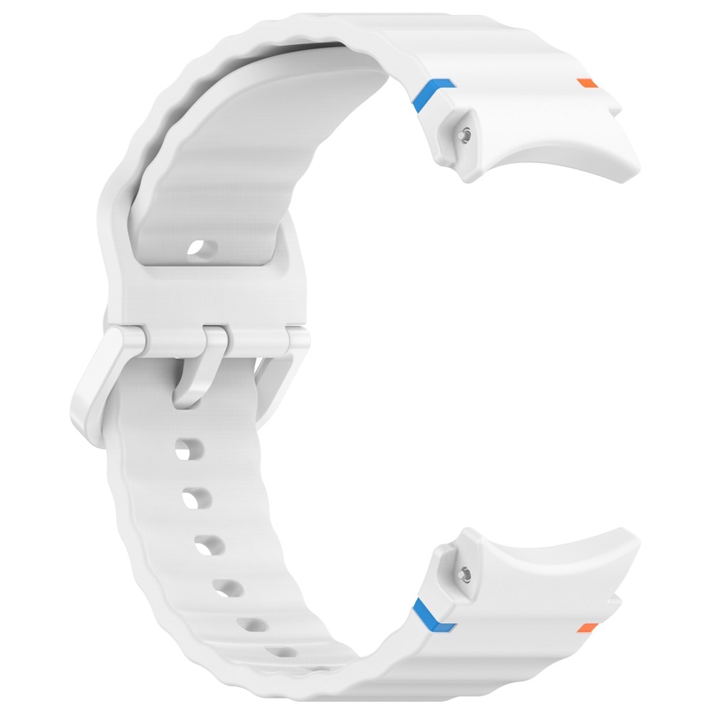 Various silikonový řemínek na Samsung Galaxy Watch FE/Watch7 44mm/40mm - bílý